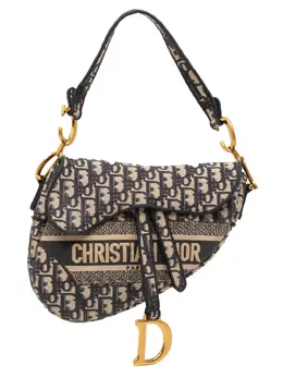 Christian Dior Pre-Owned: Голубая сумка 