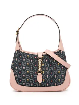 Gucci Pre-Owned: Сумка через плечо с растительным принтом 