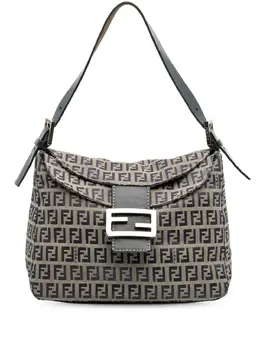 Fendi Pre-Owned: Голубая сумка 