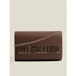LOVE MOSCHINO: Тёмная сумка 