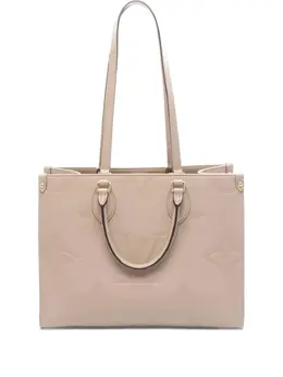 Louis Vuitton Pre-Owned: Бежевая сумка-шоппер 