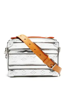 Louis Vuitton Pre-Owned: Серебристая сумка 