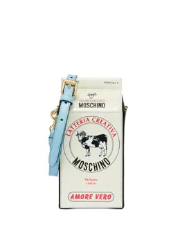 Moschino: Белая сумка 