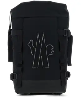 Moncler Grenoble: Чёрный рюкзак 