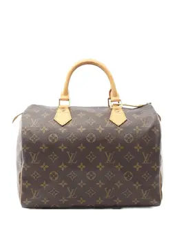 Louis Vuitton Pre-Owned: Коричневая дорожная сумка 
