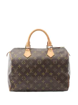 Louis Vuitton Pre-Owned: Коричневая дорожная сумка 