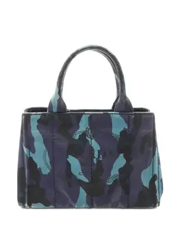 Prada Pre-Owned: Синяя сумка-шоппер 