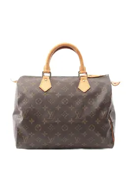 Louis Vuitton Pre-Owned: Коричневая дорожная сумка 