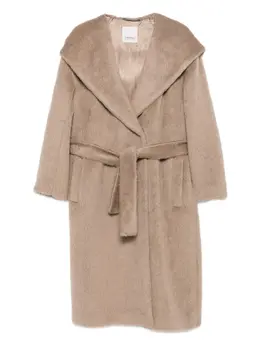 'S Max Mara: Пальто с капюшоном 
