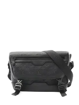 Louis Vuitton Pre-Owned: Чёрная сумка 