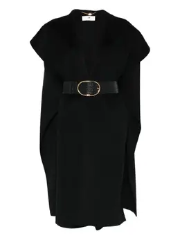 Elisabetta Franchi: Плащ из шерсти 