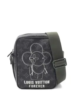 Louis Vuitton Pre-Owned: Чёрная сумка 