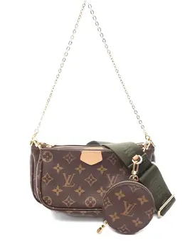 Louis Vuitton Pre-Owned: Коричневая сумка 