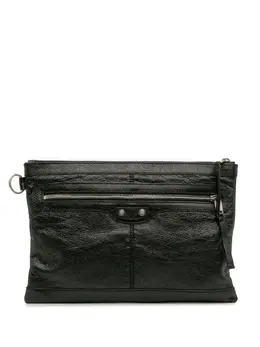 Balenciaga Pre-Owned: Чёрный клатч 