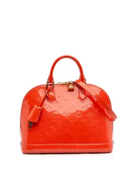 Louis Vuitton Pre-Owned: Оранжевая сумка 