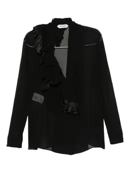Alberta Ferretti: Блуза с длинным рукавом 