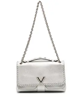 Louis Vuitton Pre-Owned: Серебристая сумка 