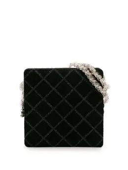 CHANEL Pre-Owned: Чёрная сумка через плечо 