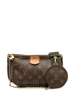 Louis Vuitton Pre-Owned: Коричневая сумка 