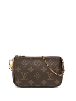 Louis Vuitton Pre-Owned: Коричневая сумка 