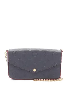 Louis Vuitton Pre-Owned: Голубая сумка через плечо 