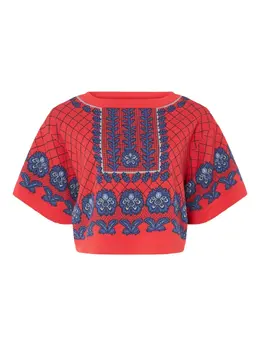 Temperley London: Красная футболка 