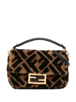Fendi Pre-Owned: Коричневая сумка 