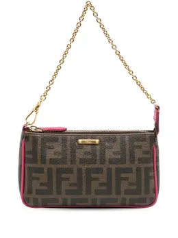 Fendi Pre-Owned: Коричневая сумка 