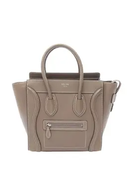 Celine Pre-Owned: Коричневая сумка-шоппер 
