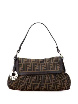 Fendi Pre-Owned: Коричневая сумка 