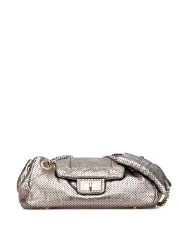 CHANEL Pre-Owned: Серебристая сумка 