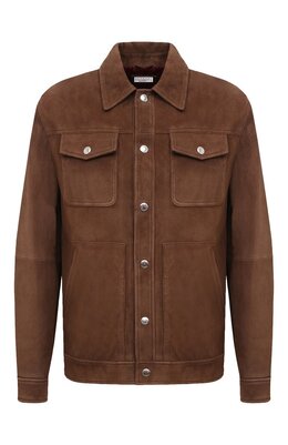 Brunello Cucinelli: Замшевая куртка 
