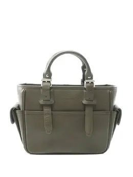 Burberry Pre-Owned: Зелёная сумка-шоппер 