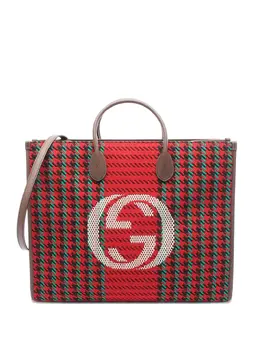 Gucci Pre-Owned: Красная сумка-шоппер 