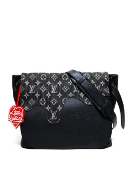 Louis Vuitton Pre-Owned: Чёрная сумка 