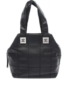 CHANEL Pre-Owned: Серебристая сумка 