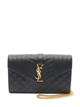 Saint Laurent: Чёрная сумка  Envelope