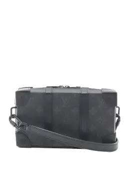 Louis Vuitton Pre-Owned: Чёрная сумка 