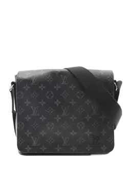 Louis Vuitton Pre-Owned: Чёрная сумка 