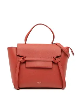Celine Pre-Owned: Оранжевая поясная сумка 