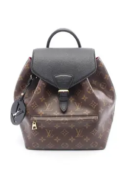 Louis Vuitton Pre-Owned: Коричневый рюкзак 