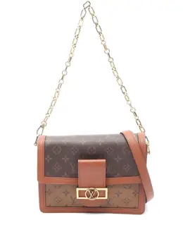 Louis Vuitton Pre-Owned: Коричневая сумка 