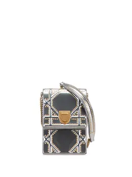 Christian Dior Pre-Owned: Серебристая сумка через плечо 