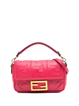 Fendi Pre-Owned: Розовая сумка 