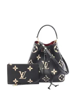 Louis Vuitton Pre-Owned: Двухцветная сумка 