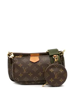 Louis Vuitton Pre-Owned: Коричневая сумка 