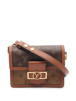 Louis Vuitton Pre-Owned: Коричневая сумка через плечо 