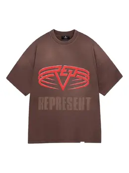 Represent: Коричневая футболка 