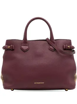 Burberry Pre-Owned: Красная сумка 