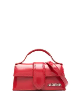 Jacquemus: Красная сумка-шоппер  Le Bambino